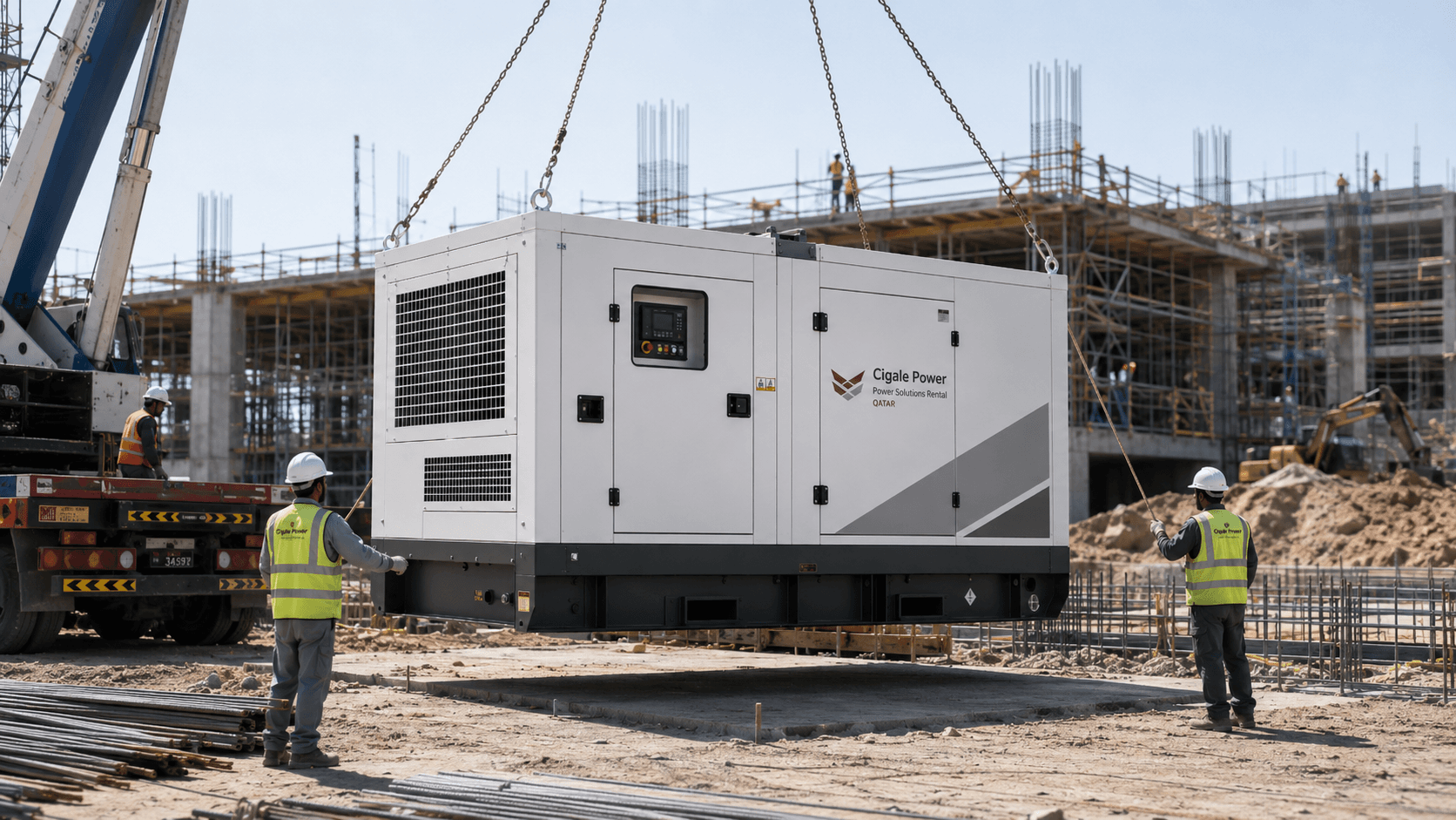 Diesel Generator Rental for Construction Sites in Qatar: The Complete Guide