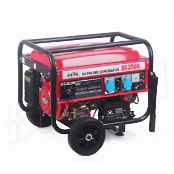 Bison BS3500 3kw 7.0HP 220V Portable Gasoline/Petrol Generator with Handle & Wheels