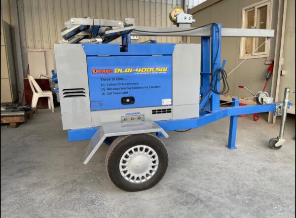 Welding Machine Denyo Diesel DC Welder/ AC Generator-15KVA, 390amp- DLW-400LSW